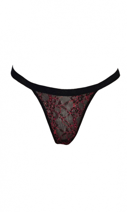 Chilot tanga negru [3]