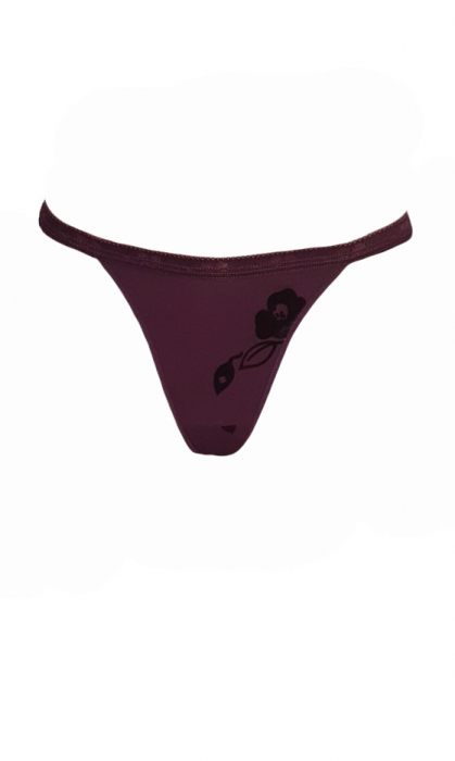 Chilot tanga bordo [3]