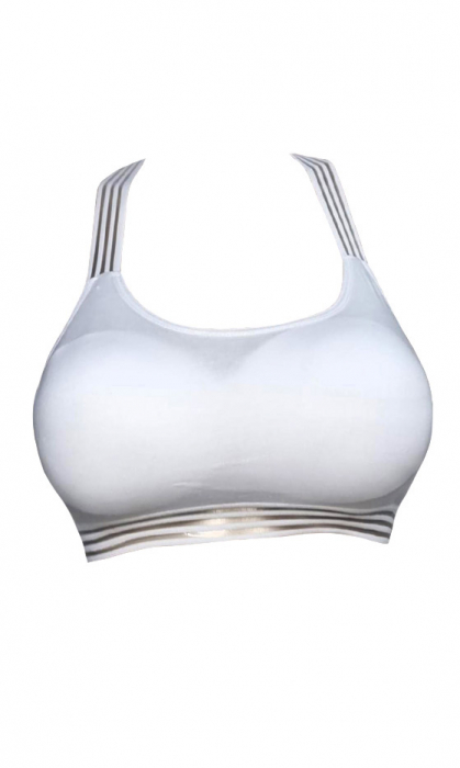 Bustiera sport alb [3]
