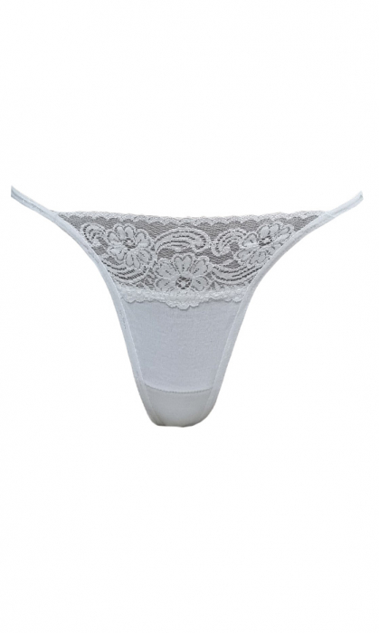 Chilot tanga alb [3]