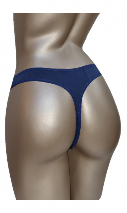 Chilot tanga bleumarin bumbac [2]