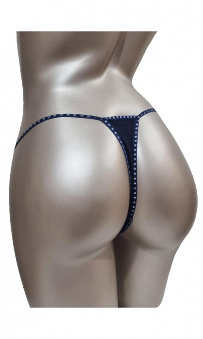 Chilot tanga bleumarin dantela [2]