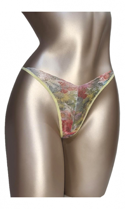Chilot tanga multicolor-roz [1]