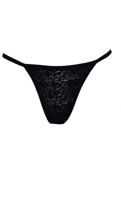 Chilot tanga negru [3]