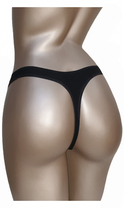 Chilot tanga negru-rosu [2]