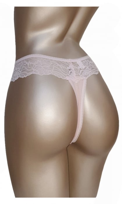 Chilot tanga roz pudra [2]