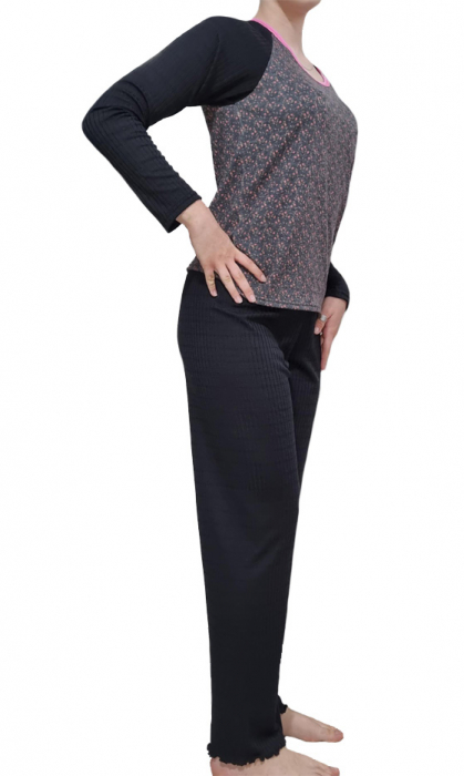 Pijama dama floricele [2]