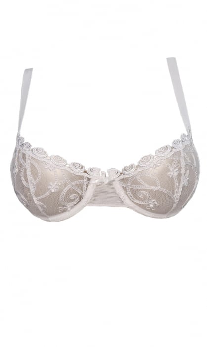 Sutien dantela alb 75B [3]