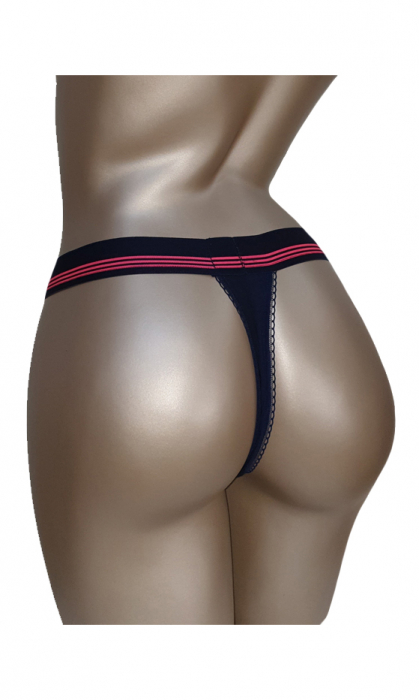 Chilot tanga bleumarin roz [2]