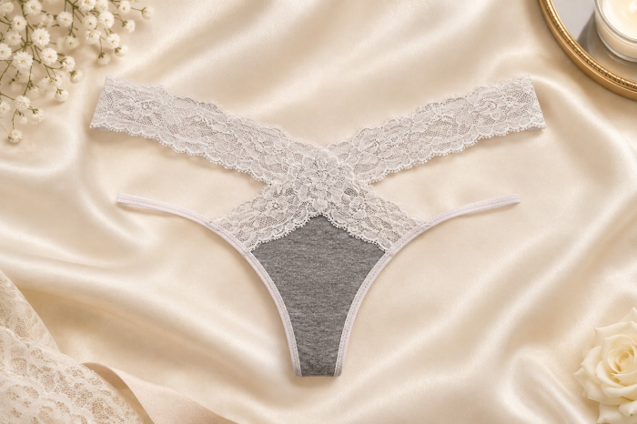 Tanga gri metalizat [3]