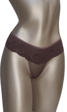 Chilot tanga bordo inchis [0]