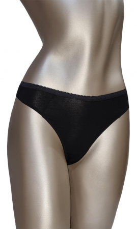 Chilot tanga negru-albastru [1]