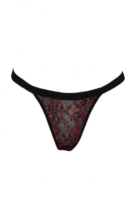 Chilot tanga negru [2]