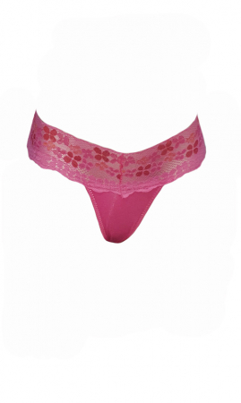 Chilot tanga roz fucsia [2]