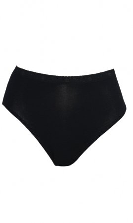 Chilot clasic negru bumbac [2]