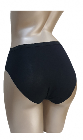 Chilot clasic negru bumbac [1]