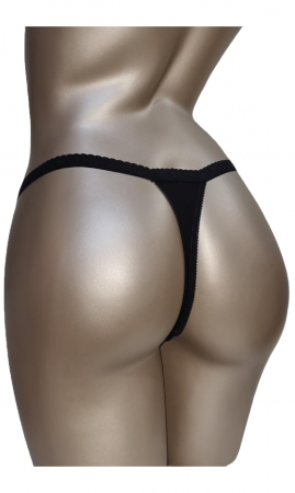 Chilot tanga negru [1]