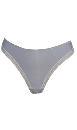 Chilot tanga dama gri bumbac [2]