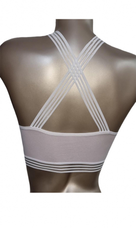 Bustiera sport roz pudra [1]