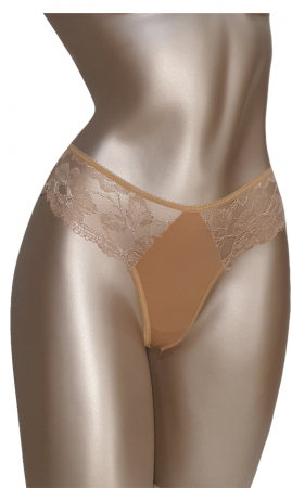 LENJERIE INTIMA - chilot brazilian bej