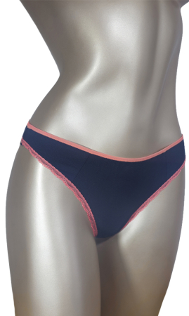 Toate Produsele - Chilot brazilian bleumarin/corai