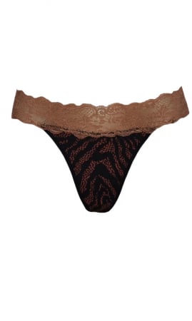 Chilot tanga animal print/maro [2]