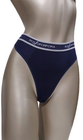 LENJERIE INTIMA - Chilot tanga bleumarin
