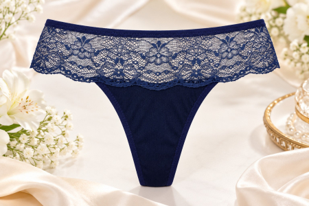COLECTIE NOUA - Chilot tanga bleumarin