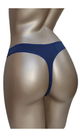 Chilot tanga bleumarin bumbac [1]