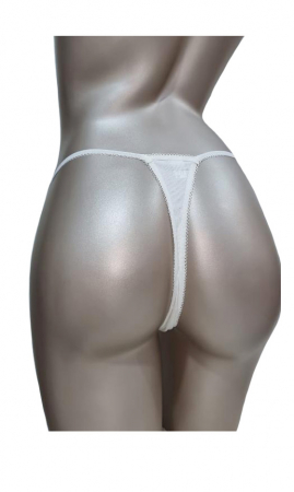 Chilot tanga crem dantela/bumbac [1]