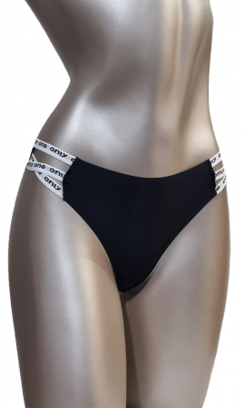 Chilot tanga fara cusaturi negru [0]