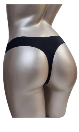Chilot tanga fara cusaturi negru [1]
