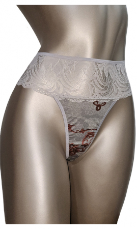 COLECTIE NOUA - Chilot tanga confectionat din dantela - ioanaboutique.ro