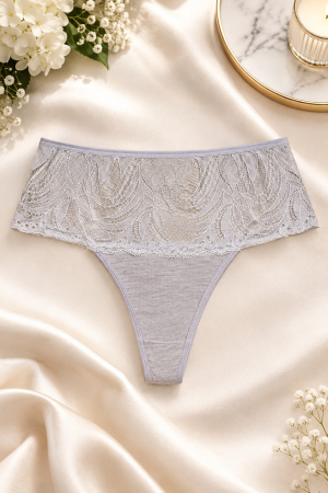 Chiloti tanga - Chilot tanga confectionat din dantela - ioanaboutique.ro