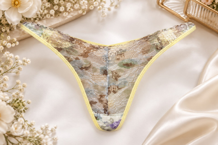 COLECTIE NOUA - Chilot tanga multicolor-verde