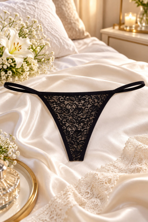 Toate Produsele - Chilot tanga negru