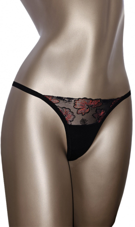 Sutiene - Chilot tanga confectionat din dantela