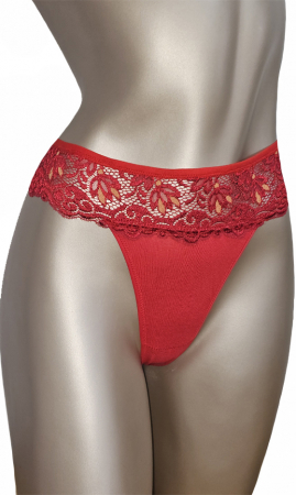 COLECTIE NOUA - Chilot tanga rosu