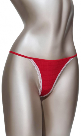 Chilot tanga rosu snur bbc [0]