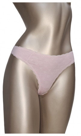 COLECTIE NOUA - Chilot tanga roz pudra
