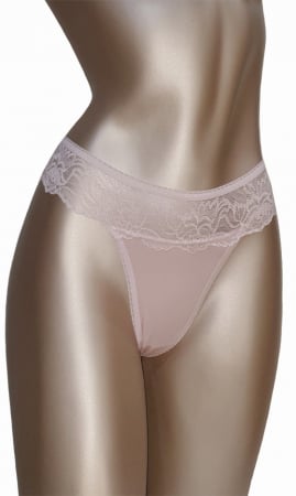 Chilot tanga roz pudra [0]