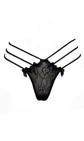 Chilot tanga sexy negru one size(S,M,L) [2]