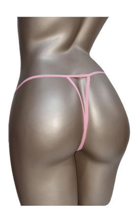 Chilot tanga sexy roz pudra [1]