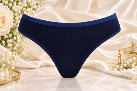 COLECTIE NOUA - Chiloti brazilieni bleumarin