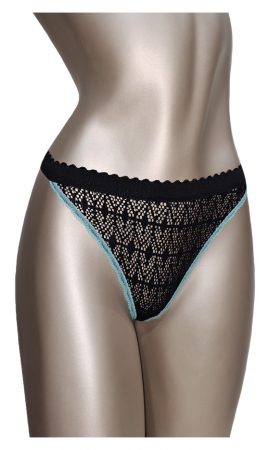 Toate Produsele - Chiloti brazilieni negru/verde
