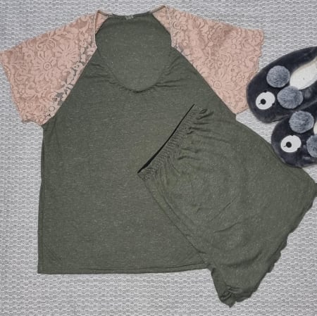 Pijama dama verde [3]