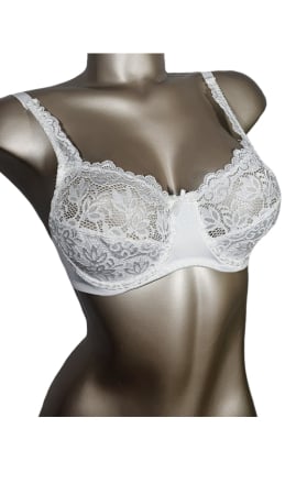 Sutiene - Sutien alb dantela