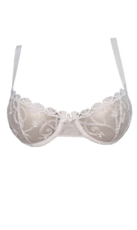 Sutien dantela alb 75B [2]