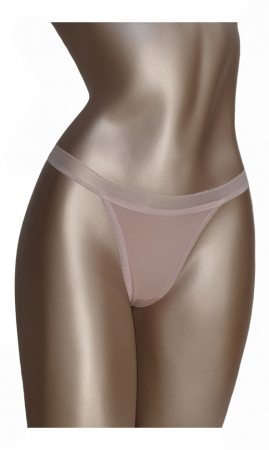 LENJERIE INTIMA - Chilot tanga roz pudra