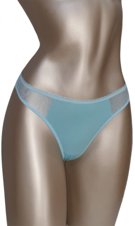 LENJERIE INTIMA - Chilot tanga turcoaz